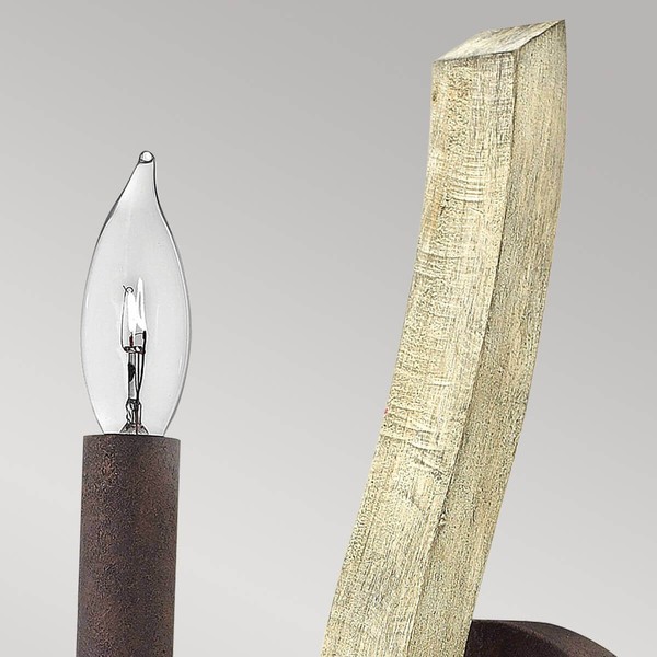 Elstead Middlefield Wandleuchte E14 Eisenrost