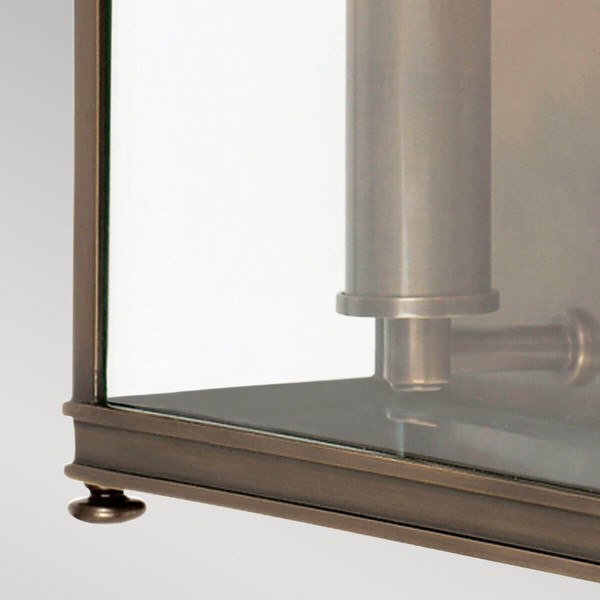 Elstead Holborn Außen-Wandleuchte E14 2-fach Dunkle Bronze IP44