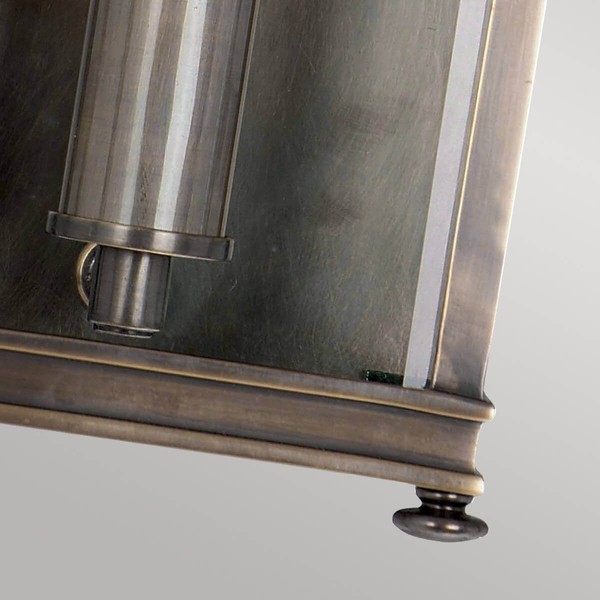 Elstead Holborn Außen-Wandleuchte E14 Dunkle Bronze IP44