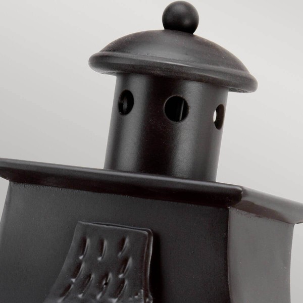 Elstead Kendal Außen-Wandleuchte E14 2-fach Alte Bronze IP44