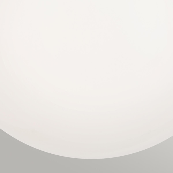 Elstead Albers Deckenleuchte E27  Schwarz Opalglas