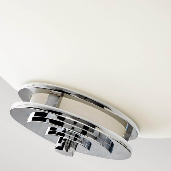 Elstead Hendrik LED Deckenleuchte G9 3-fach Poliertes Chrom IP44