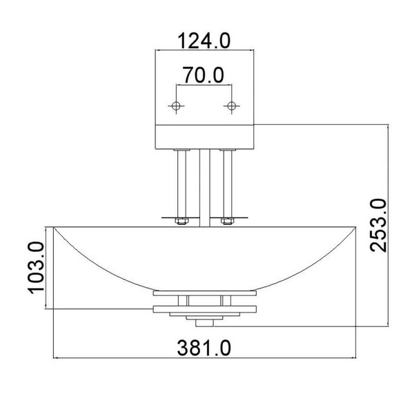 Elstead Hendrik LED Deckenleuchte G9 3-fach Poliertes Chrom IP44