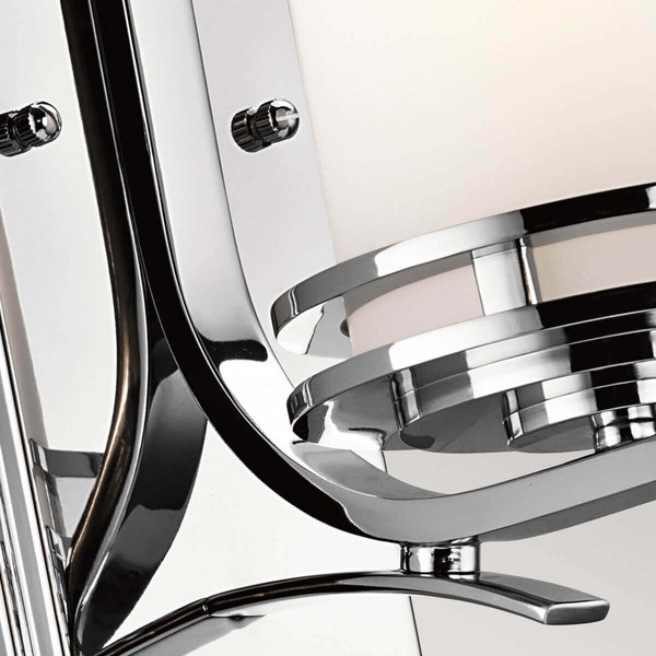 Elstead Hendrik LED Wandleuchte G9 Poliertes Chrom IP44