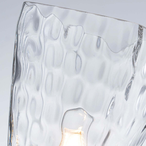 Elstead Marant LED Bad-Wandleuchte G9 IP44 Champagnerbronze Stahl Klarglas 24cm
