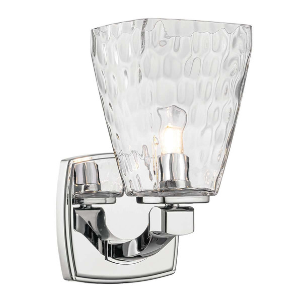 Elstead Marant LED Bad-Wandleuchte G9 IP44 Chrom poliert Stahl Klarglas 24cm