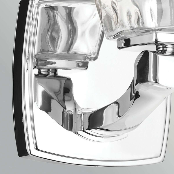 Elstead Marant LED Bad-Wandleuchte G9 IP44 Chrom poliert Stahl Klarglas 24cm