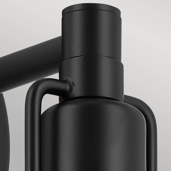 Elstead Niva Wandleuchte E27 Schwarz Schwarz