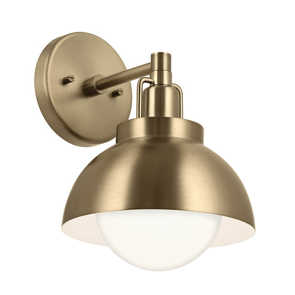 Elstead Niva Wandleuchte E27 Champagnerbronze Champagnergold
