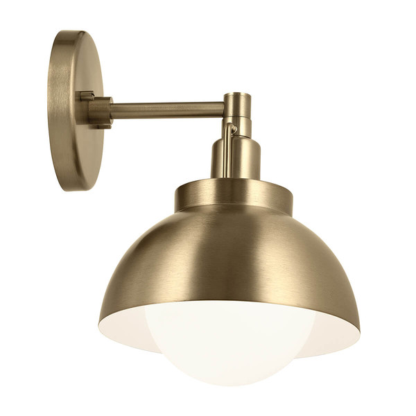 Elstead Niva Wandleuchte E27 Champagnerbronze Champagnergold