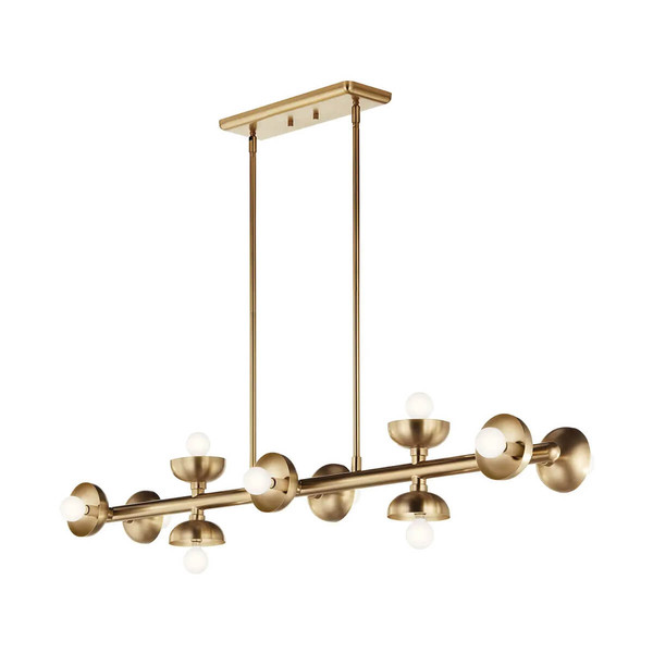 Elstead Palta Pendelleuchte E14 10-fach Champagnerbronze Champagnergold