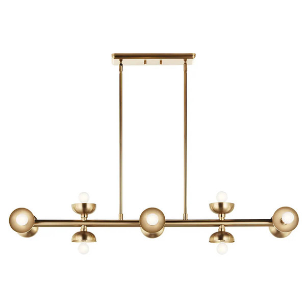 Elstead Palta Pendelleuchte E14 10-fach Champagnerbronze Champagnergold