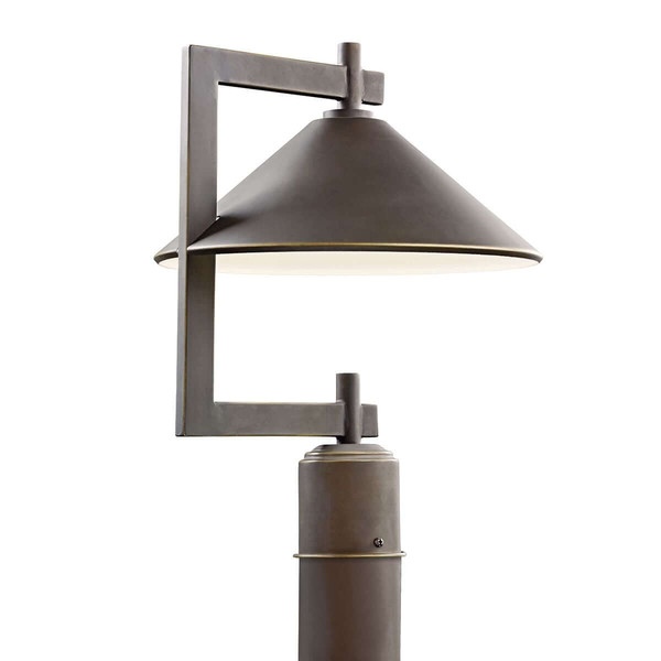 Elstead Ripley Außenwandleuchte E27 IP44 Altbronze Alu 19cm
