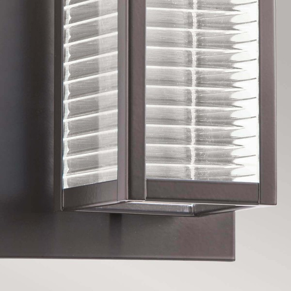 Elstead Sorel LED Außen-Wandleuchte GU10 41cm Architektonische Bronze IP44