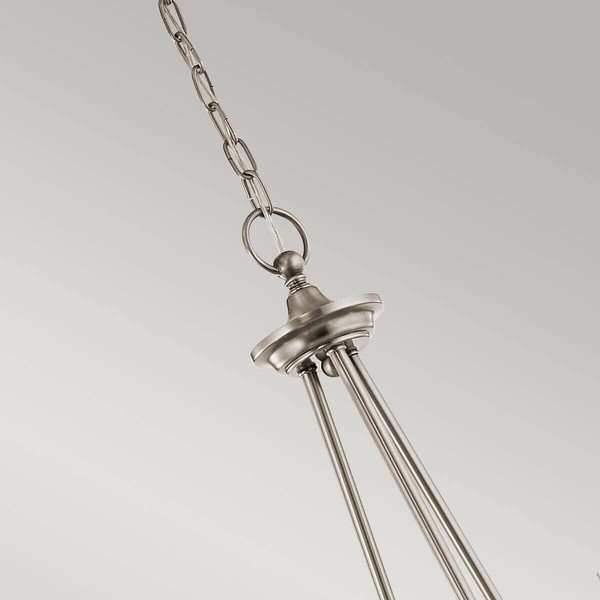 Elstead Waverly Kronleuchter E27 5-fach Klassisches Zinn