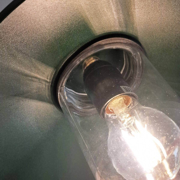 Elstead Klampenborg Außenwandleuchte E27 Tannengrün IP44 Anti-Meerwasser