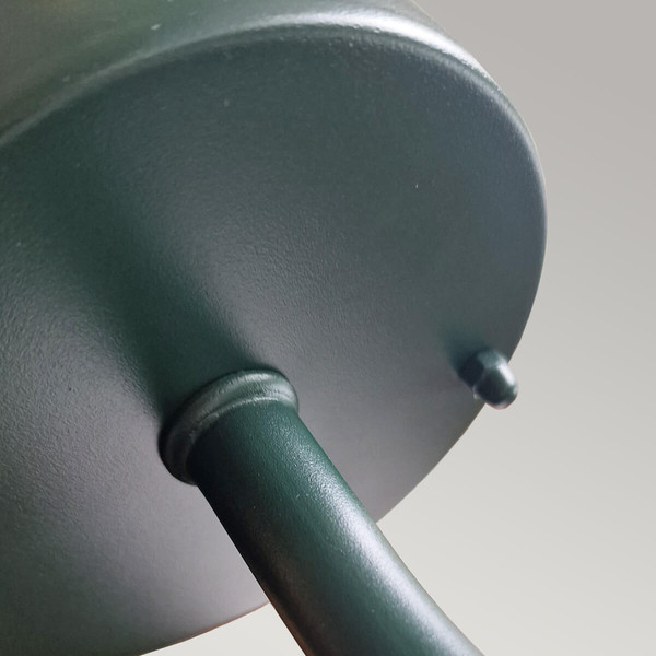 Elstead Klampenborg Außenwandleuchte E27 Tannengrün IP44 Anti-Meerwasser