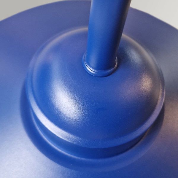 Elstead Klampenborg Außenwandleuchte E27 Marineblau IP44 Anti-Meerwasser