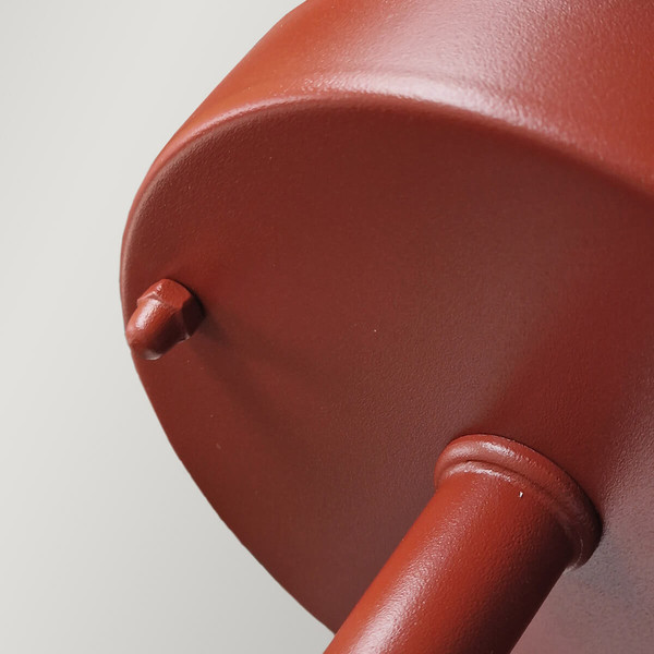 Elstead Klampenborg Außenwandleuchte E27 Oxidrot IP44 Anti-Meerwasser