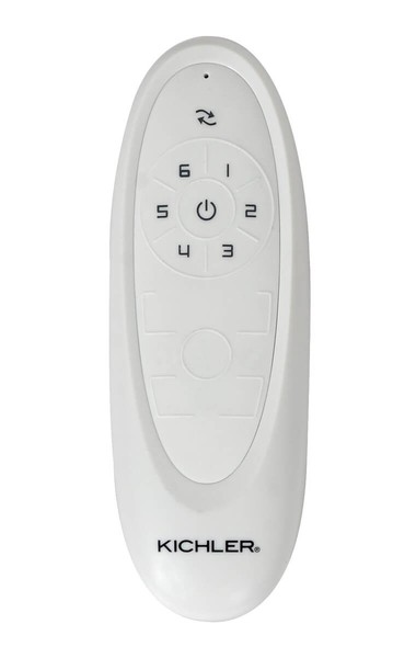 Elstead Lehr II leiser Deckenventilator Ø137cm DC-Motor IP44 Außenbereich + Fernbedienung