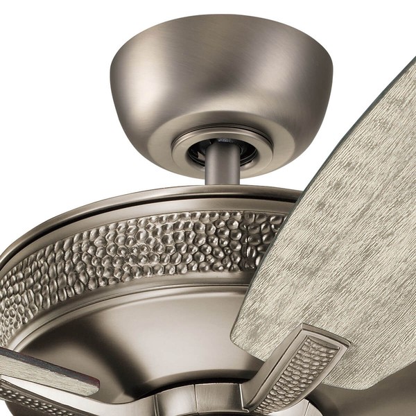 Elstead Monarch II leiser Deckenventilator Ø132cm Holz + Fernbedienung