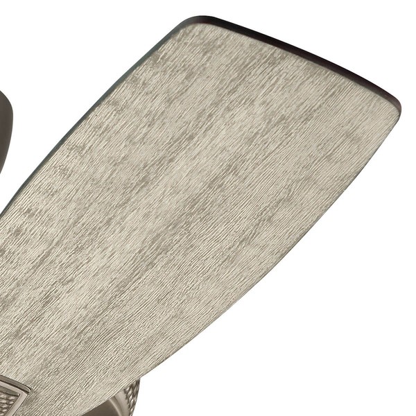 Elstead Monarch II leiser Deckenventilator Ø132cm Holz + Fernbedienung