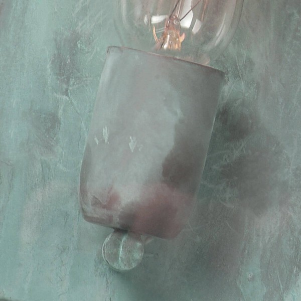 Elstead Lambeth Palace Außen-Wandleuchte E27 Grünspan IP44