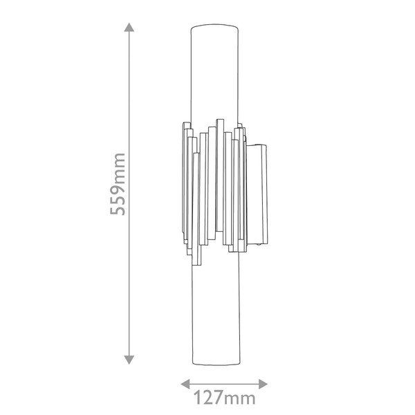 Elstead Marvele Wandleuchte G9 2-fach Gealtertes Messing Opal IP44