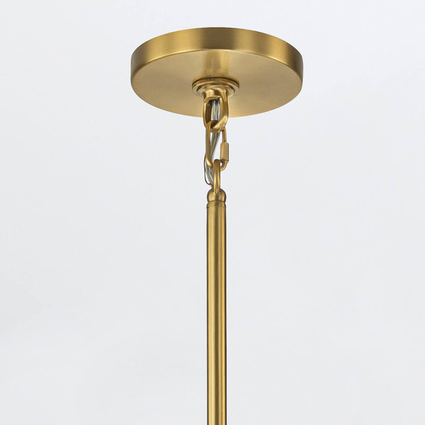 Elstead Marvele Kronleuchter E14 10-fach Gealtertes Messing Opal