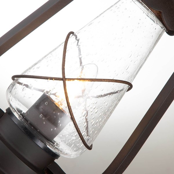 Elstead Miners Außen-Stehleuchte E27 Alte Bronze IP44