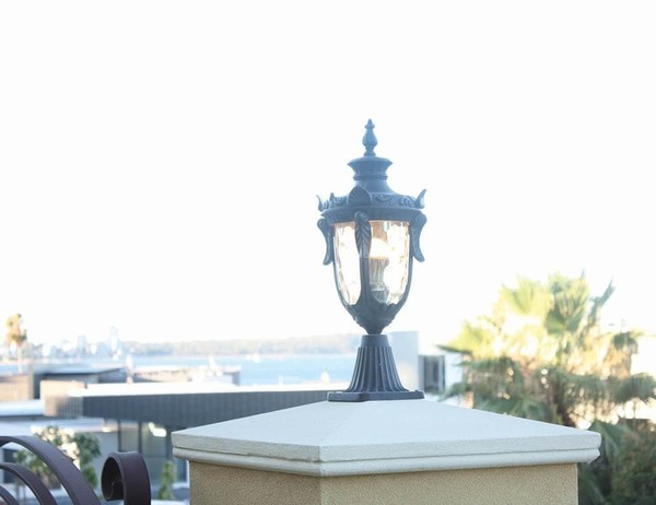 Elstead Philadelphia Außen-Stehleuchte E27 54cm Alte Bronze IP44