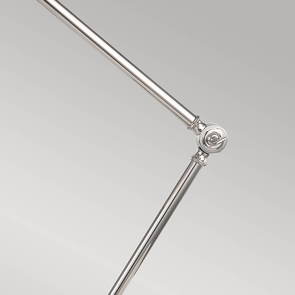 Elstead Provence Tischleuchte E27 Poliertes Nickel