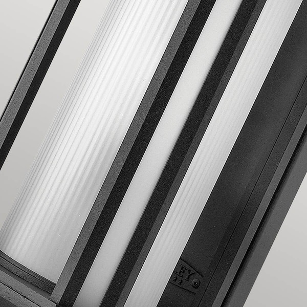 Elstead Castelle Außen-Außenwandleuchte E27 38cm Schwarz Weiß IP44