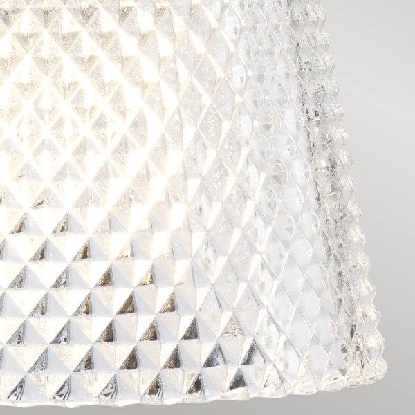 Elstead Hudson LED Wandleuchte G9 Poliertes Chrom Klar IP44