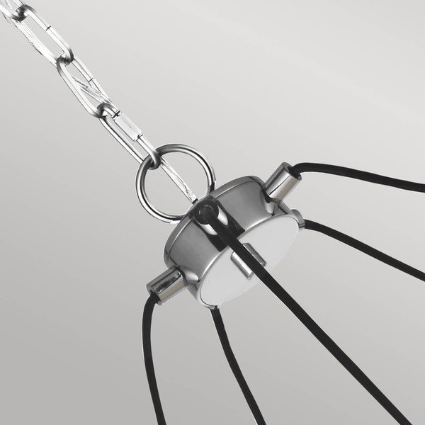 Elstead Loras Kronleuchter E27 5-fach Chrom Klar