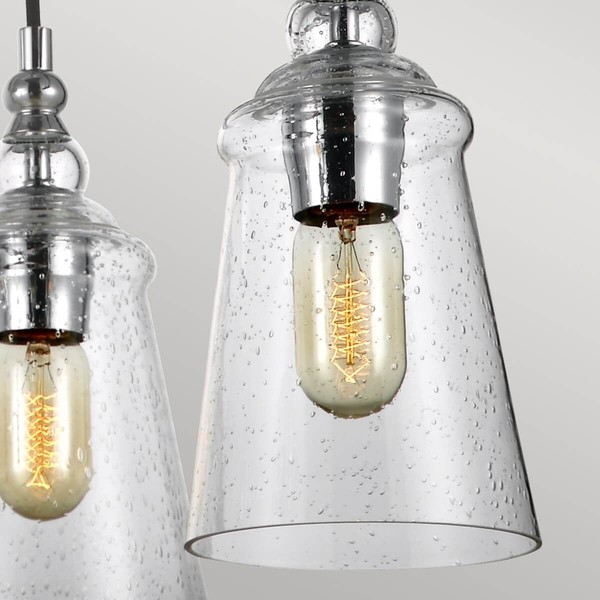 Elstead Loras Kronleuchter E27 5-fach Chrom Klar