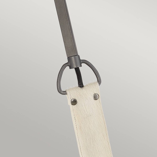 Elstead Ludlow Hängeleuchte E27 Gebürstetes Graphit