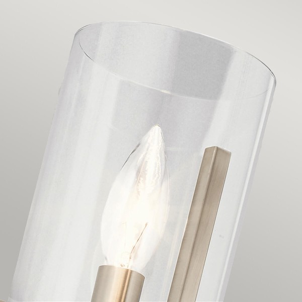 Elstead Nye Wandleuchte E14 Klassisches Zinn Klar