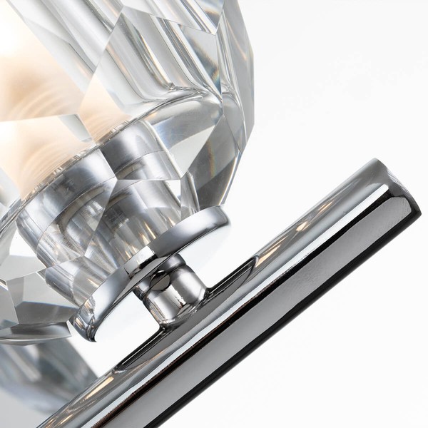 Elstead Regalia LED Wandleuchte G9 2-fach Poliertes Chrom Klar IP44