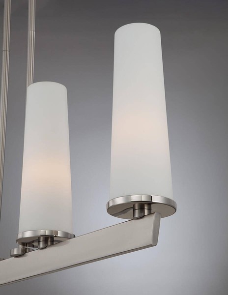 Elstead Chelsea Loft Hängeleuchte E27 4-fach Nickel gebürstet