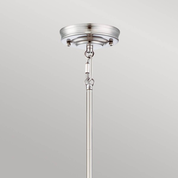 Elstead Emery Hängeleuchte E27 22cm Imperial Silber