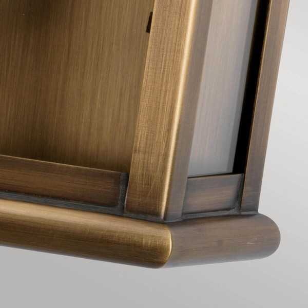 Elstead St Martins Außen-Wandleuchte E27 Gealtertes Messing IP44