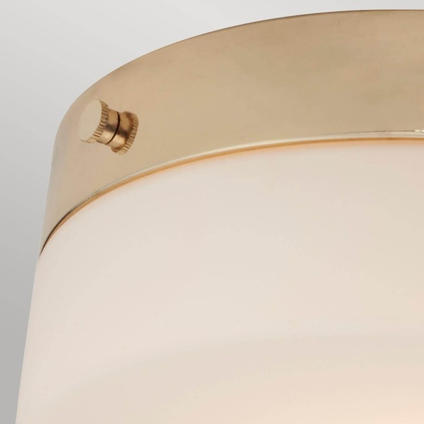 Elstead Tamar LED Deckenleuchte GX53 10cm Poliertes Gold