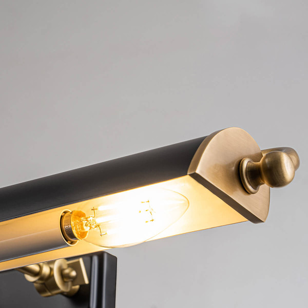 Elstead Winchfield Bilderleuchte E14 4-fach Gealtertes Messing Messing Antik