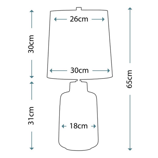 Elstead Woolwich Tischleuchte E27 Graphit strukturiert und weiß glasiert Silber, Made in UK