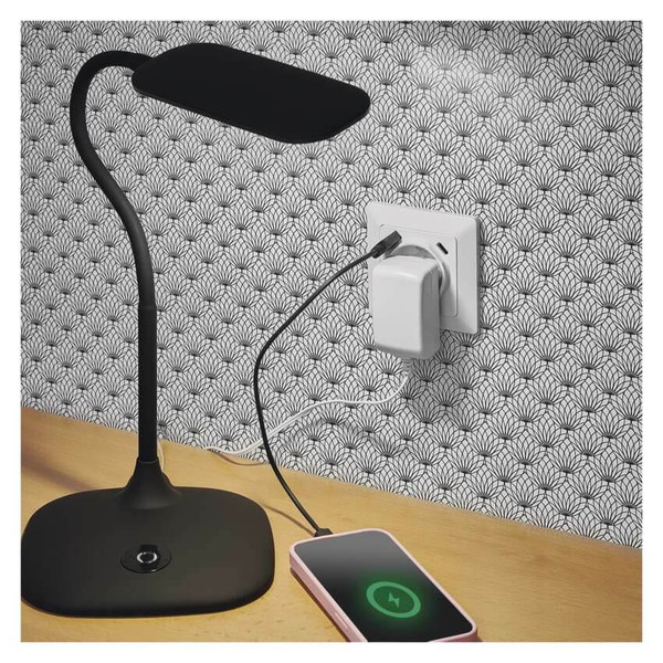 Emos Steckdose mit USB-A+USB-C 3A Schnellladen Weiß A6000.5