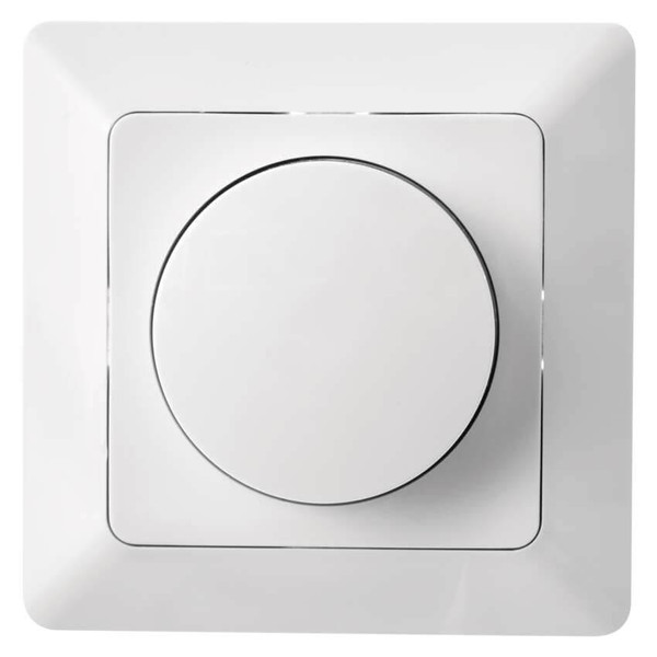 Emos Installationszubehör Dimmer für LED 3-100W Weiß glänzend A6003.0
