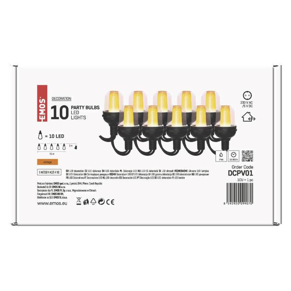 Emos LED Dekoleuchte 5W IP44 DCPV01