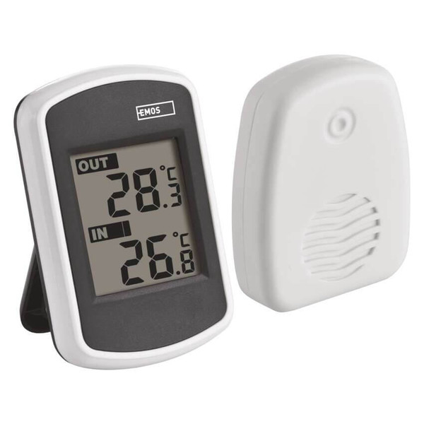 Emos Digitales Thermometer mit Funk-Sensor bis 100m E0042