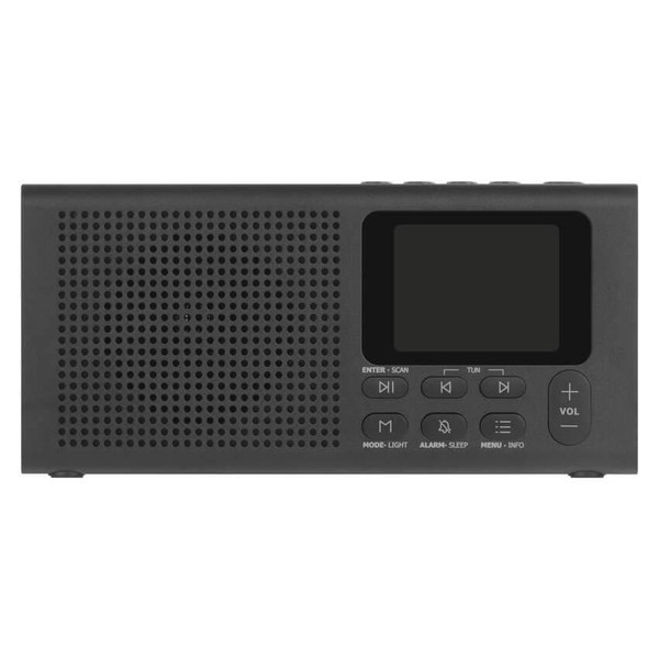 Emos Radio tragbar Bluetooth DAB+ FM Schwarz E0090